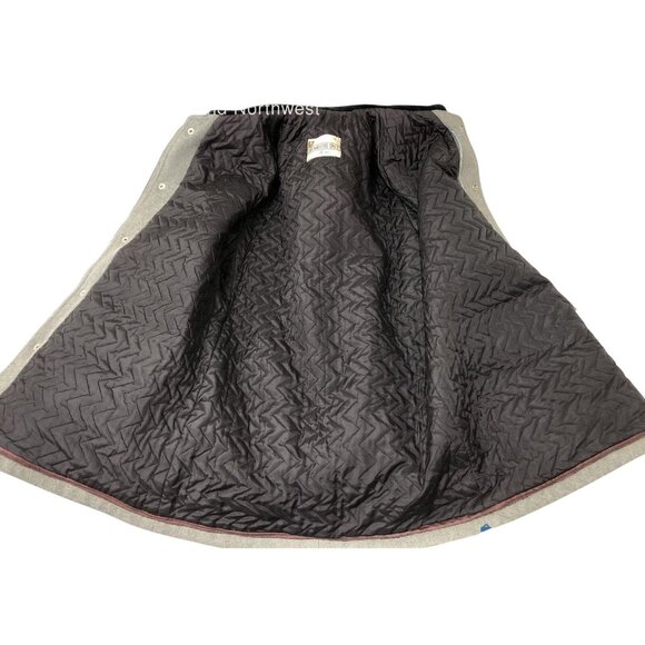 Members Only By Acme Montreal Gray Wool Jacket Black Velvet Collar Men’s READ!!! - Picture 3 of 10